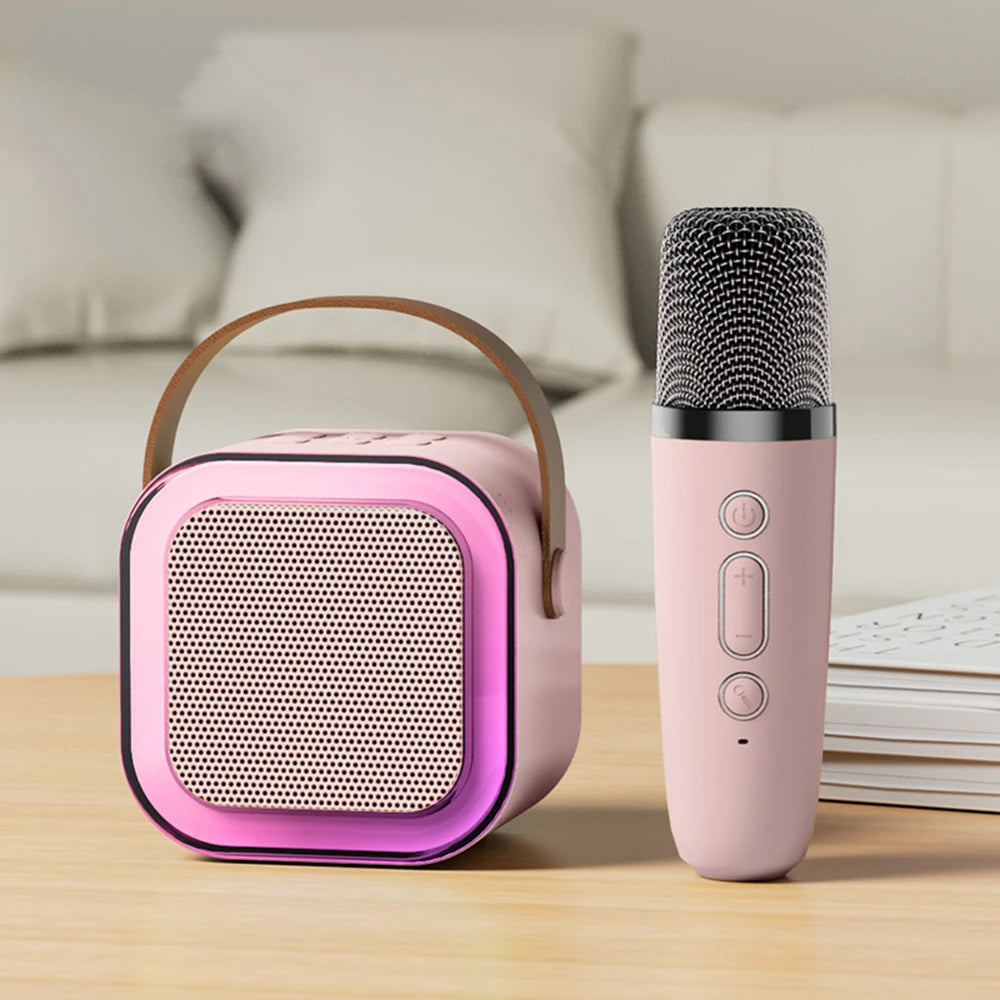 Professional Singing Bluetooth $peaker ColumnSpeaker High-end Ktv Karaoke Microphone Bluetooth Audio Wireless Mic Beauty World Shop