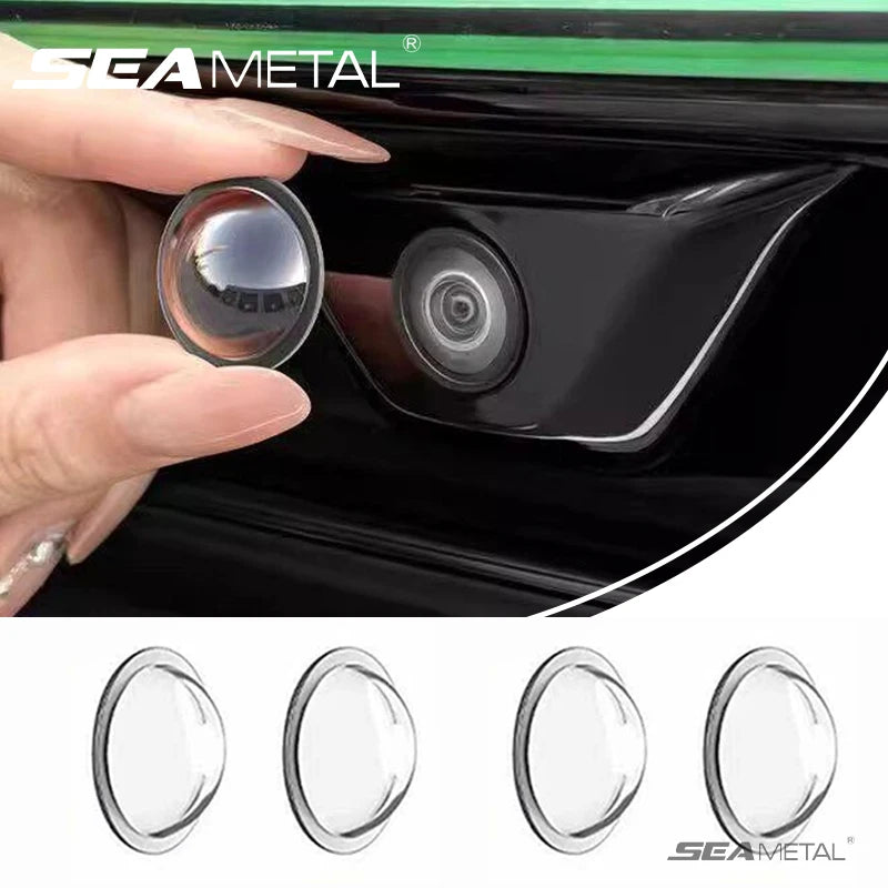 SEAMETAL Car Camera Protective Cover–Rainproof/Dustproof Anti-Gravel Scratch with High Clarity & 360° View HD Transparent Cover Beauty World Shop