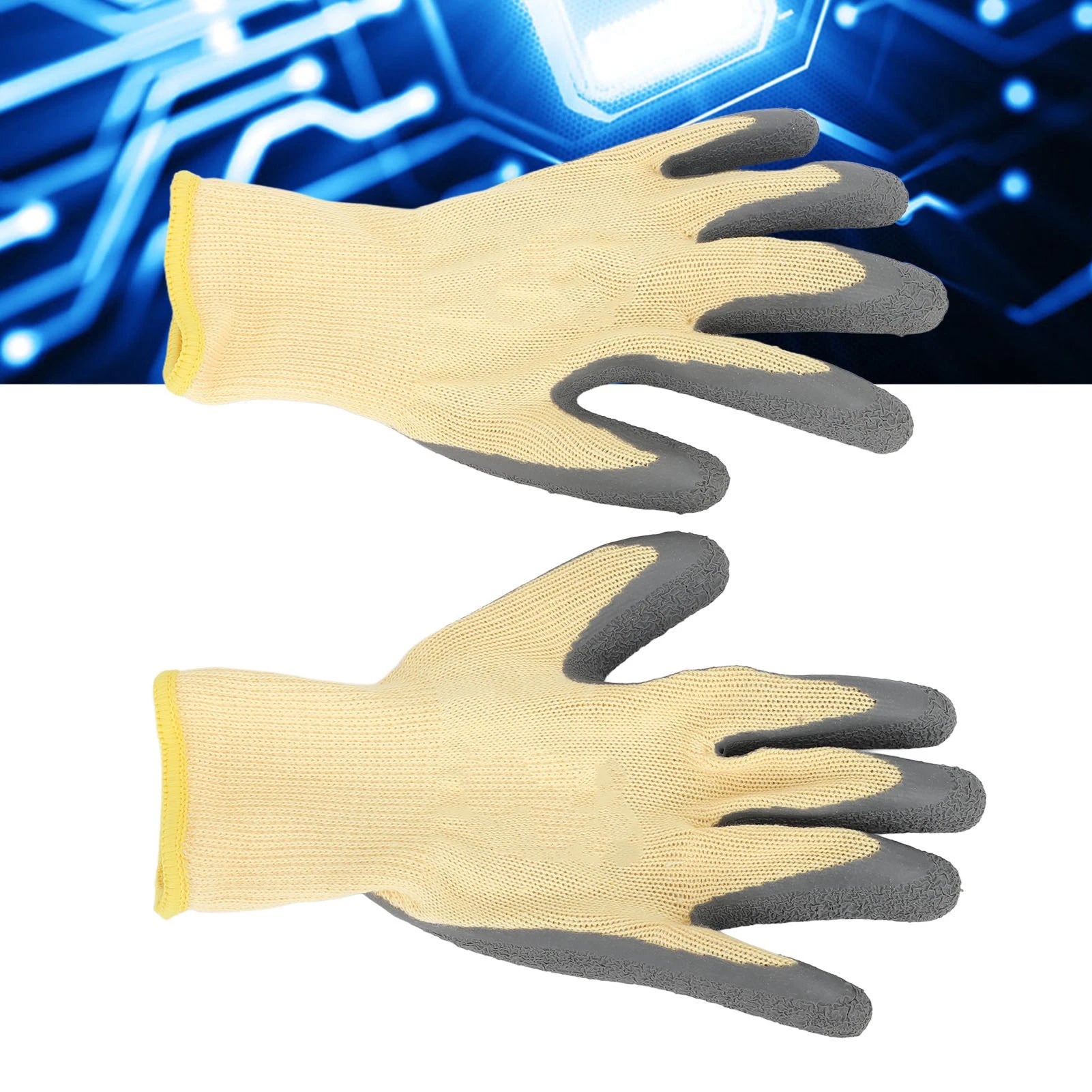 Insulation Work Gloves Flame Retardant 400V Voltage Resistance Rubber Electrician Gloves for Electric Maintenance Beauty World Shop