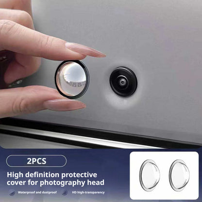 SEAMETAL Car Camera Protective Cover–Rainproof/Dustproof Anti-Gravel Scratch with High Clarity & 360° View HD Transparent Cover Beauty World Shop