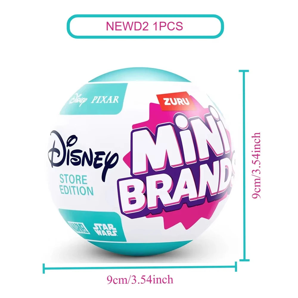 Zuru 5 Surprise Mini Brands Capsule Toys Mystery Blind Box Fashion Surprise Ball Real Miniature Doll Collectible Toys Gifts Beauty World Shop