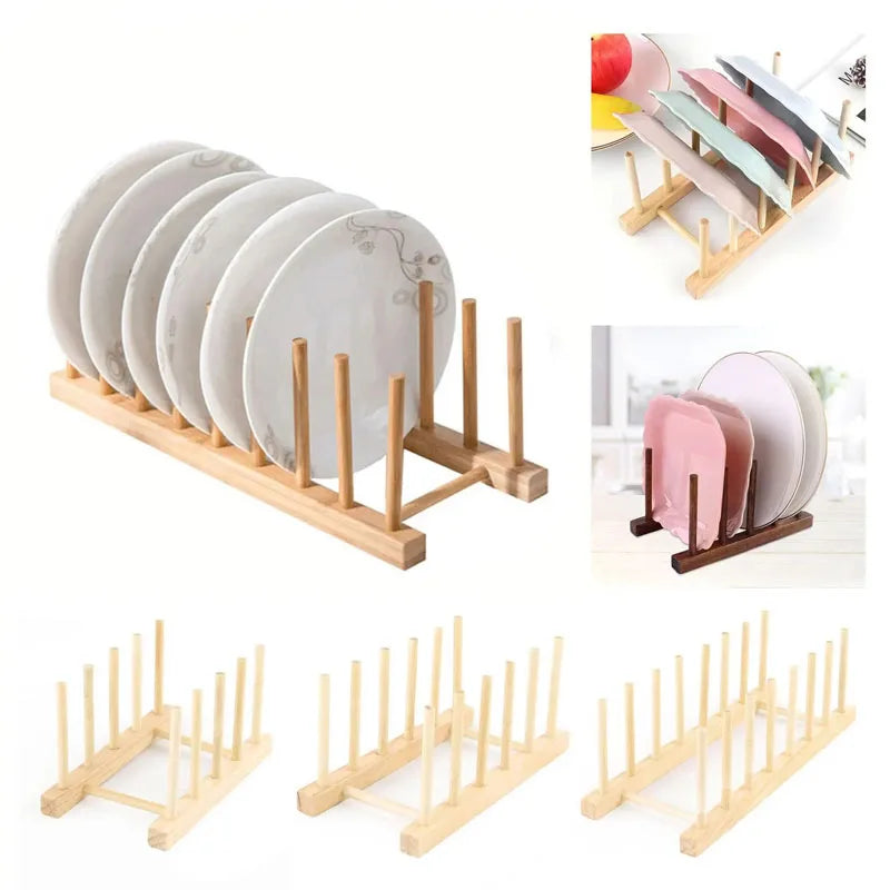 Kitchen Storage Organization Multi Functional Storage Rack Tableware Drainboard Woodiness Dish Drying Rack Kitchens Accessories Beauty World Shop