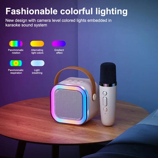 Professional Singing Bluetooth $peaker ColumnSpeaker High-end Ktv Karaoke Microphone Bluetooth Audio Wireless Mic Beauty World Shop