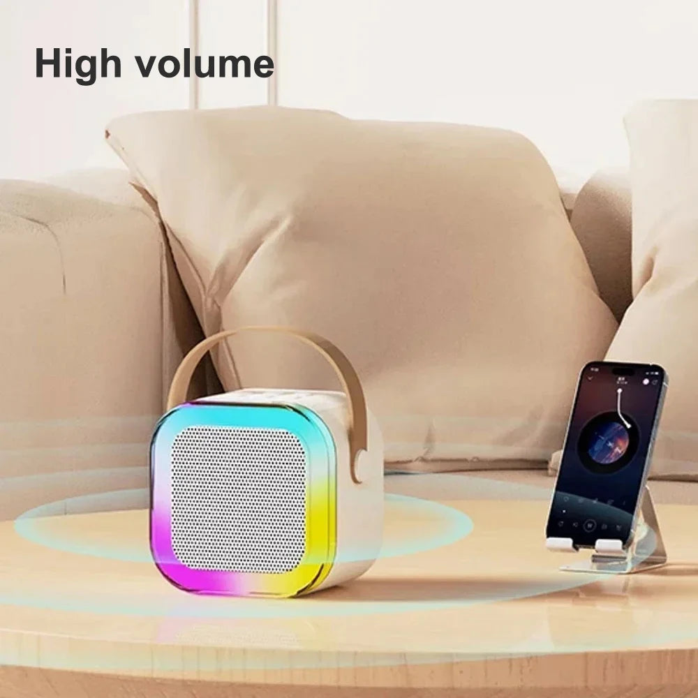 Professional Singing Bluetooth $peaker ColumnSpeaker High-end Ktv Karaoke Microphone Bluetooth Audio Wireless Mic Beauty World Shop