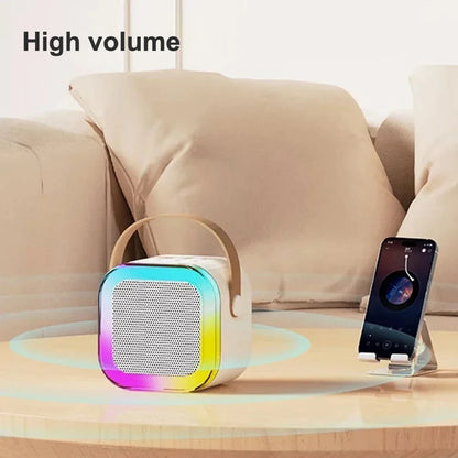 Professional Singing Bluetooth $peaker ColumnSpeaker High-end Ktv Karaoke Microphone Bluetooth Audio Wireless Mic Beauty World Shop