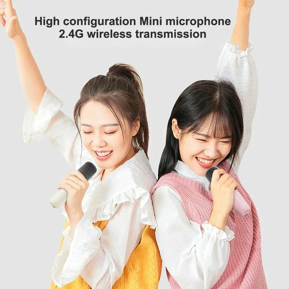 Professional Singing Bluetooth $peaker ColumnSpeaker High-end Ktv Karaoke Microphone Bluetooth Audio Wireless Mic Beauty World Shop
