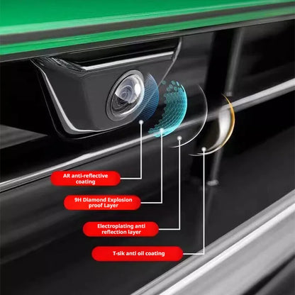 SEAMETAL Car Camera Protective Cover–Rainproof/Dustproof Anti-Gravel Scratch with High Clarity & 360° View HD Transparent Cover Beauty World Shop