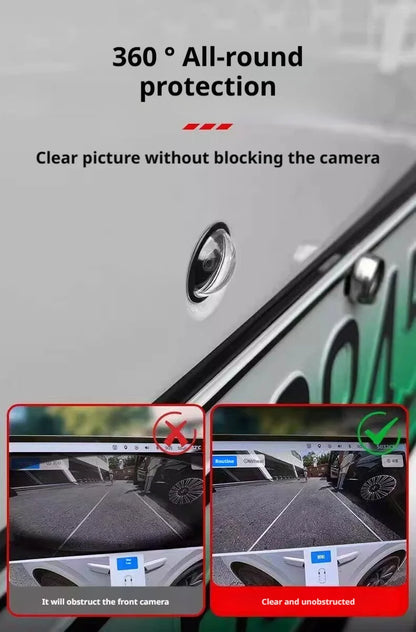 SEAMETAL Car Camera Protective Cover–Rainproof/Dustproof Anti-Gravel Scratch with High Clarity & 360° View HD Transparent Cover Beauty World Shop