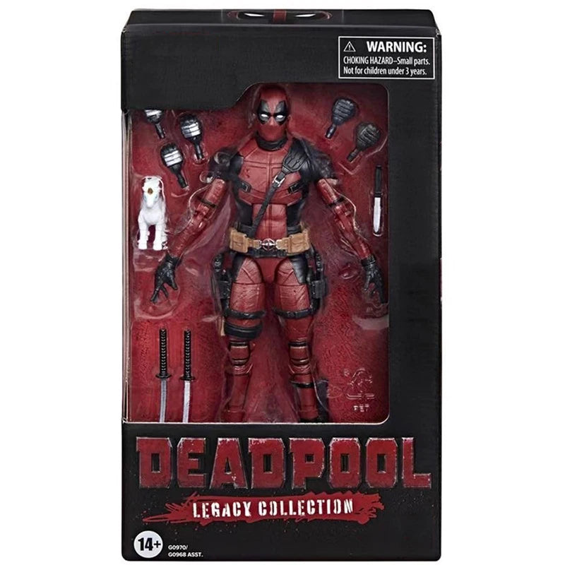 Hot Deadpool & Wolverine Action Figure X-Men Joint Movable New Mutants Wilson Comics Wade Movie  Model Customized Gifts Kids Toy Beauty World Shop