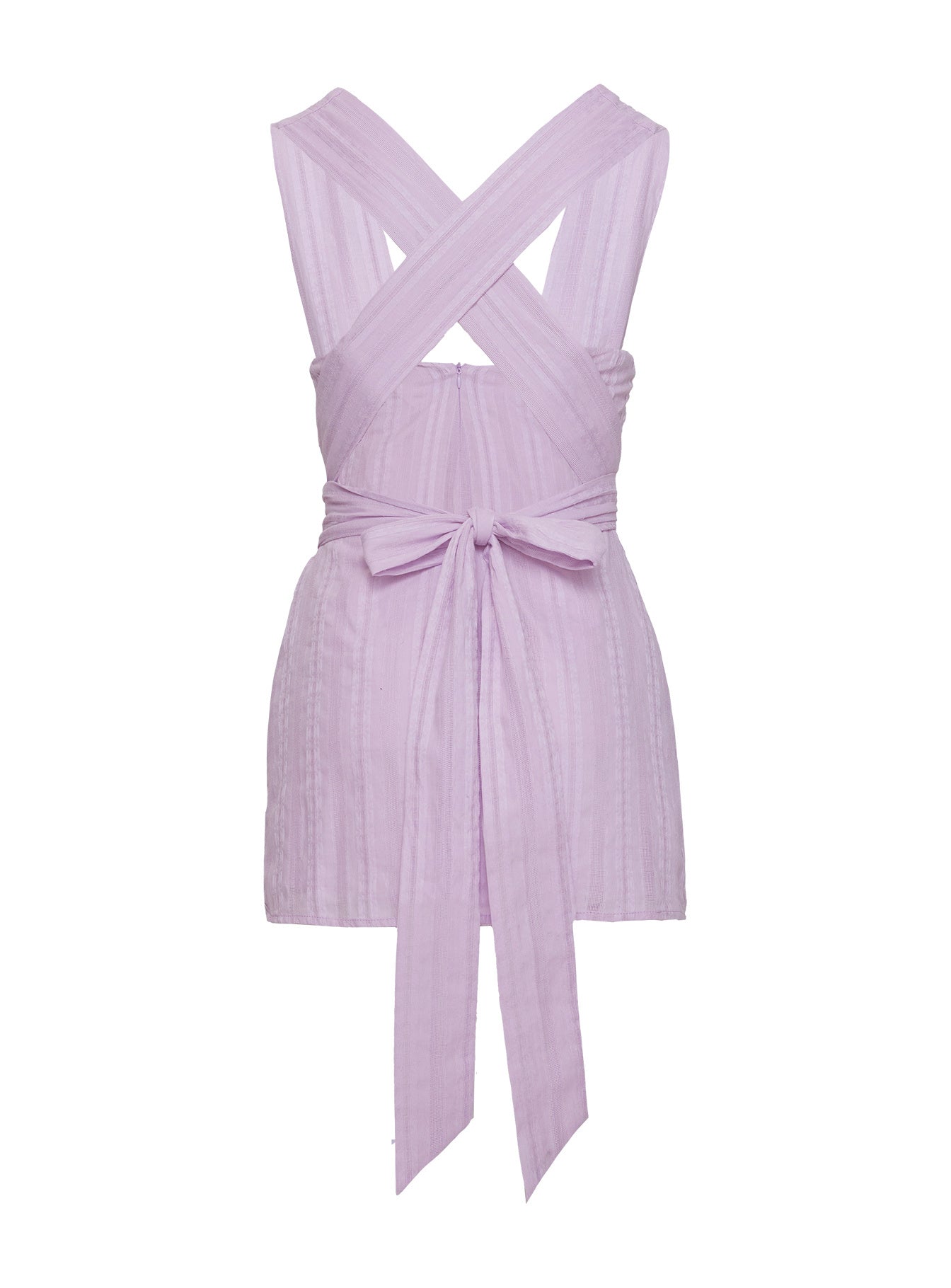 Alsace Mini Dress Lilac Princess Polly