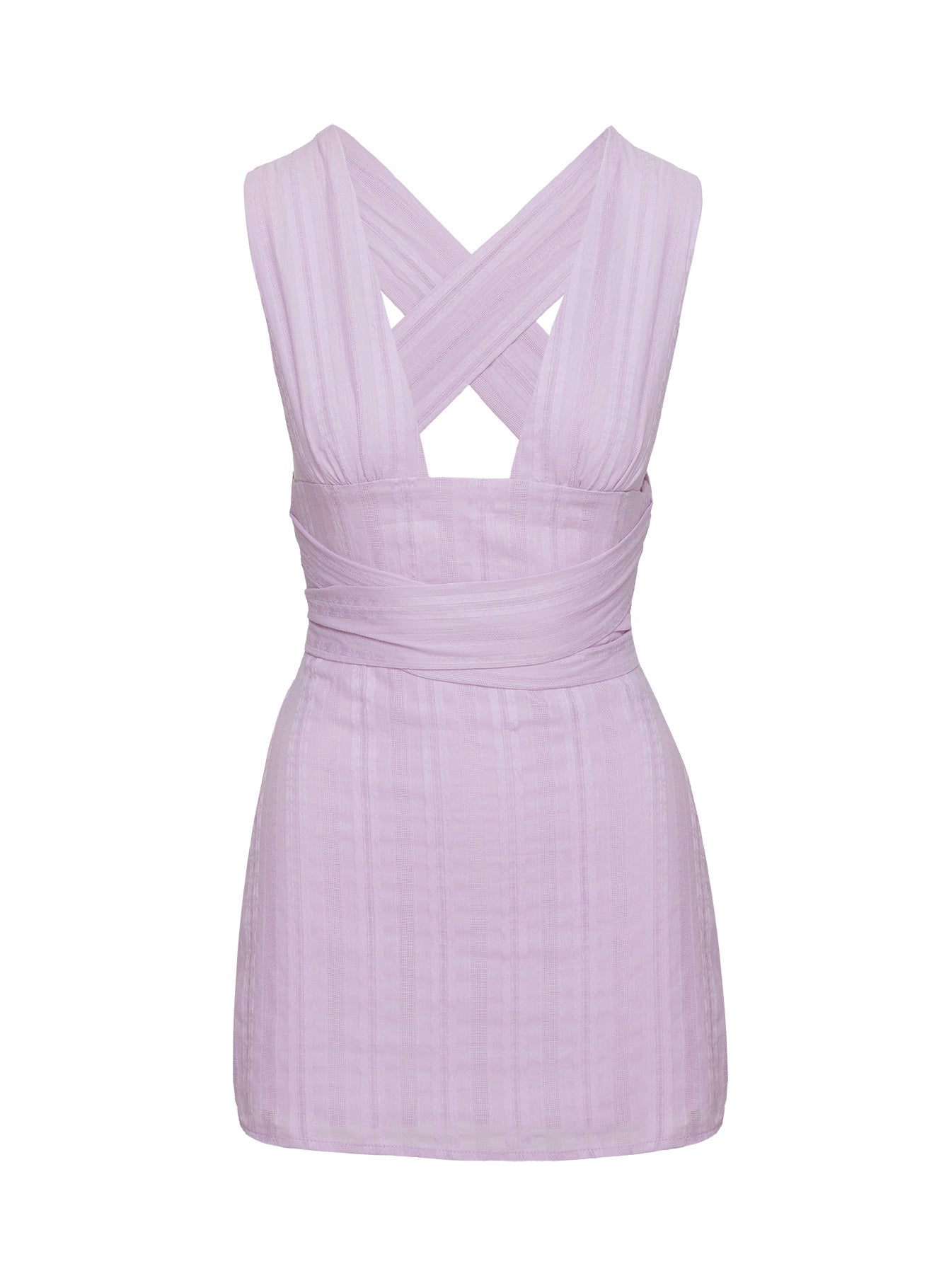 Alsace Mini Dress Lilac Princess Polly