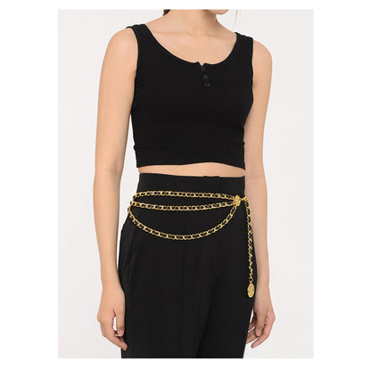 Women's Waist Chain Belt Bridal Wedding Adjustable Tassel Body Jewelry Fashion Accessories for Party Carnival Holiday Beauty World Shop