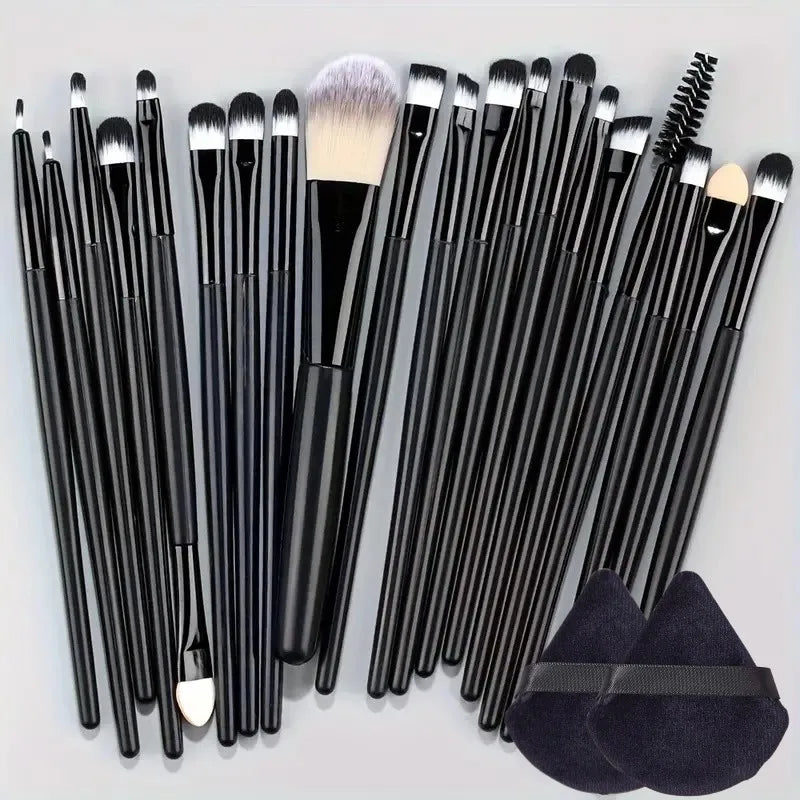 20Pcs Makeup Brush Set Eyeliner Brush Blending Brush Makeup Brushes for Cheeks Eye Cosmetic Foundation Brush Make Up Brushes Set Beauty World Shop