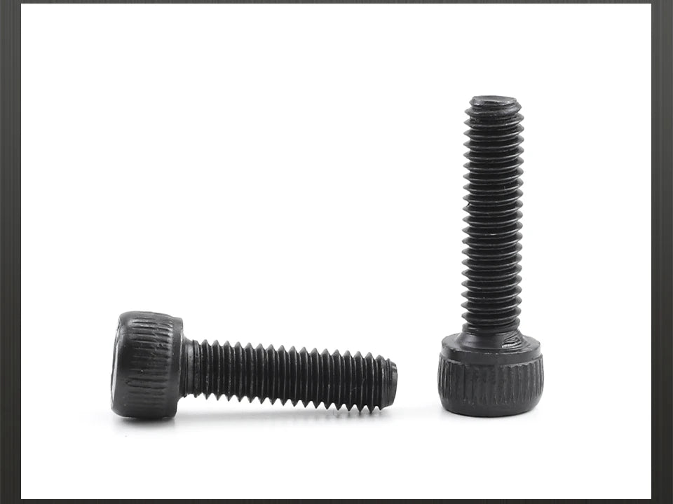 JUIDINTO 1-50pcs Hex Socket Head Cap Screw 12.9 Carbon steel Allen Screw M2 M2.5 M3 M4 M5 M6 M8 M10 Hex Cap Screw Bolt for MTB Beauty World Shop