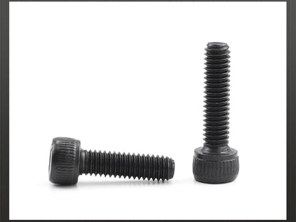 JUIDINTO 1-50pcs Hex Socket Head Cap Screw 12.9 Carbon steel Allen Screw M2 M2.5 M3 M4 M5 M6 M8 M10 Hex Cap Screw Bolt for MTB Beauty World Shop