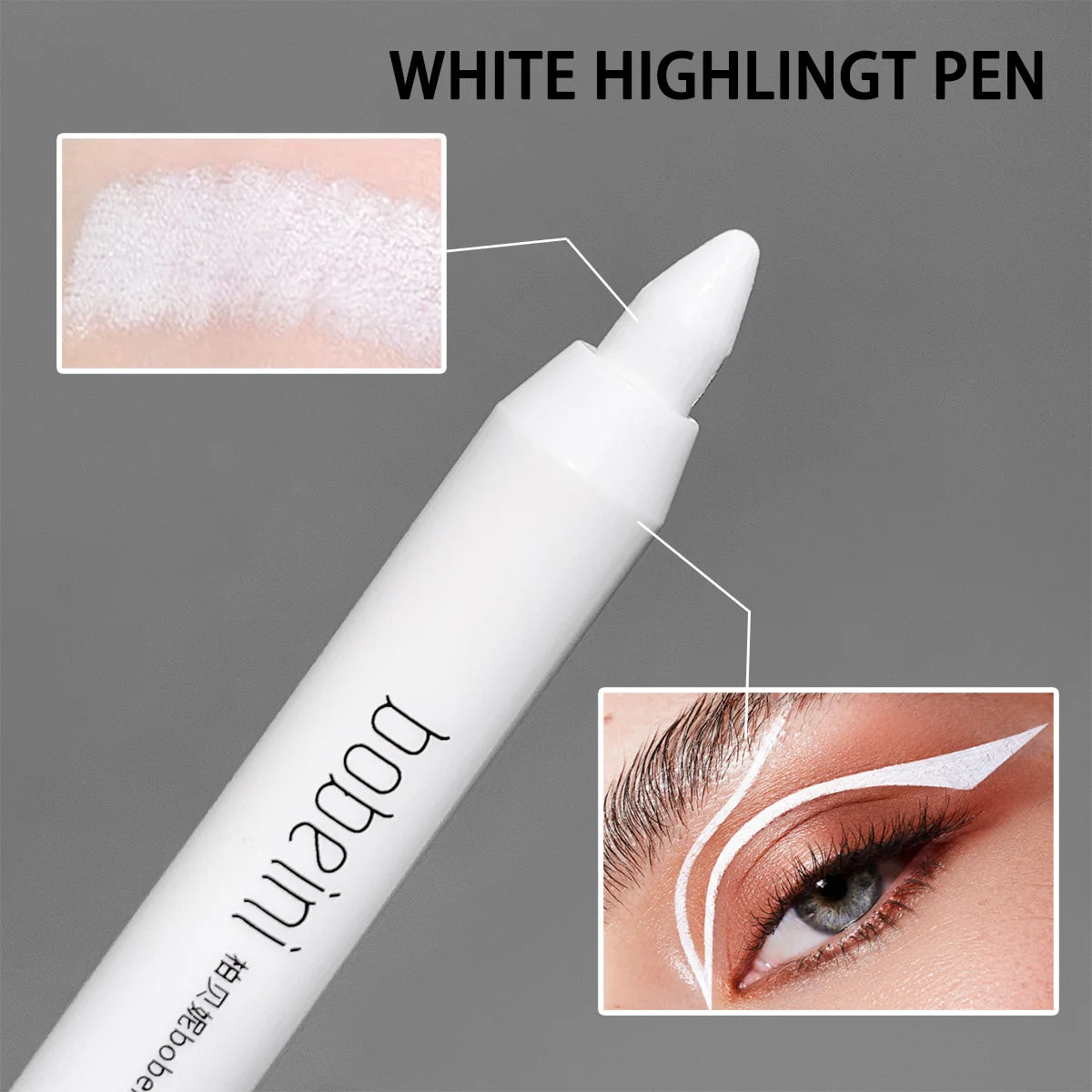 Highlighter,Brightening,Silkworm Pen,Pearlescent,Matte,Burst Eyeshadow Pencil,Makeup,Eye Makeup,Long-lasting Pearlescent Stick Beauty World Shop