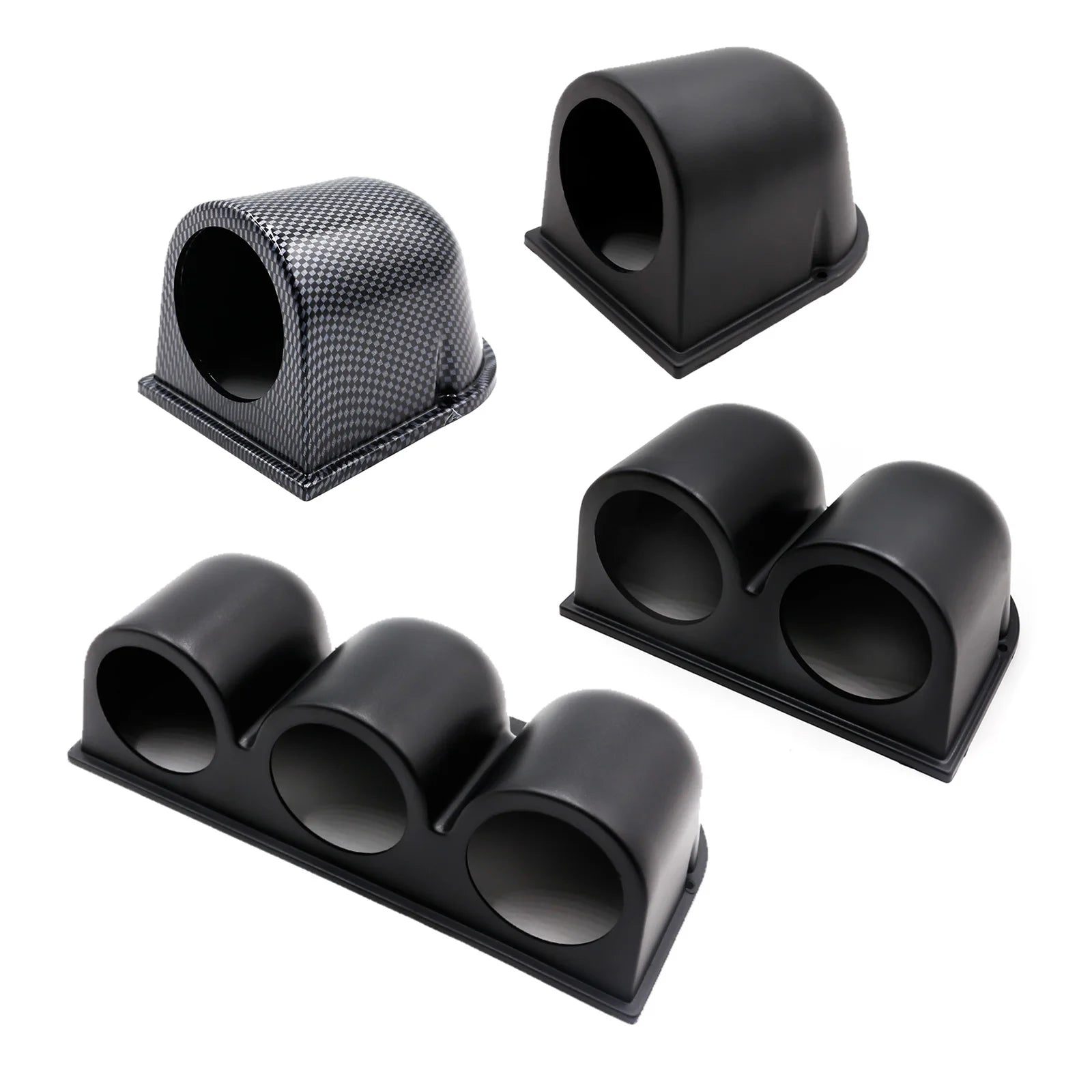 Universal 2INCH Car auto Gauge Holder 52mm manometer support Car Gauge Pod for Left Right Drive Car for 2 Inch 52mm Gauges Beauty World Shop