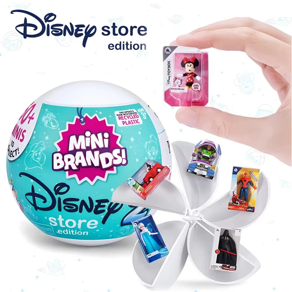 Zuru 5 Surprise Mini Brands Capsule Toys Mystery Blind Box Fashion Surprise Ball Real Miniature Doll Collectible Toys Gifts Beauty World Shop