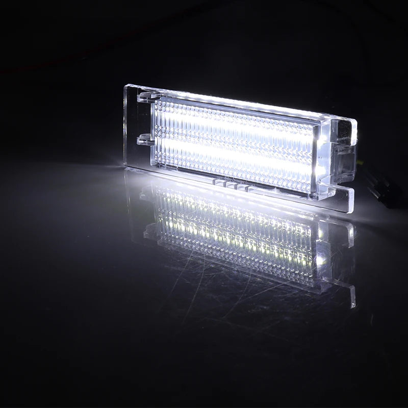 2Pcs Canbus LED License Plate Light White For Alfa Romeo 147 156 159 166 Brera Giulietta Type 940 MiTo Romeo GT Spider 939 Beauty World Shop