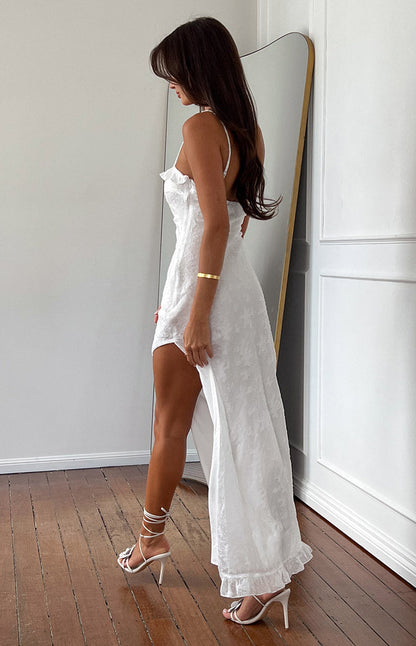Adelaide White Maxi Dress BB Exclusive
