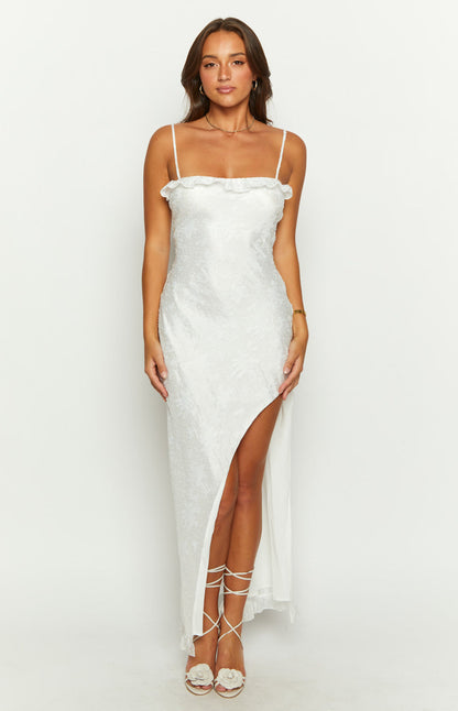 Adelaide White Maxi Dress BB Exclusive