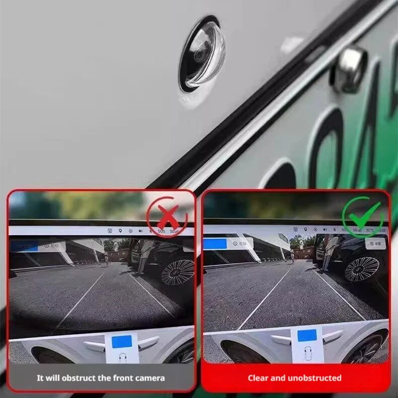 SEAMETAL Car Camera Protective Cover–Rainproof/Dustproof Anti-Gravel Scratch with High Clarity & 360° View HD Transparent Cover Beauty World Shop