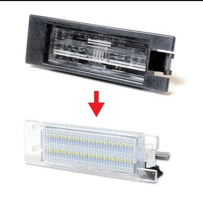 2Pcs Canbus LED License Plate Light White For Alfa Romeo 147 156 159 166 Brera Giulietta Type 940 MiTo Romeo GT Spider 939 Beauty World Shop