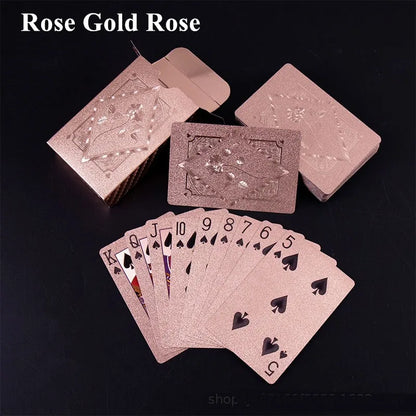 Multiple styles Color Playing Card Game Card Group Waterproof Poker Suit Magic Dmagic Package Board Game Gift Collection Beauty Fashion