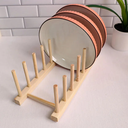Kitchen Storage Organization Multi Functional Storage Rack Tableware Drainboard Woodiness Dish Drying Rack Kitchens Accessories Beauty World Shop