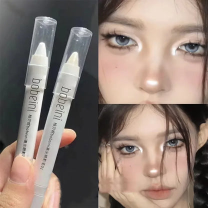 Highlighter,Brightening,Silkworm Pen,Pearlescent,Matte,Burst Eyeshadow Pencil,Makeup,Eye Makeup,Long-lasting Pearlescent Stick Beauty World Shop