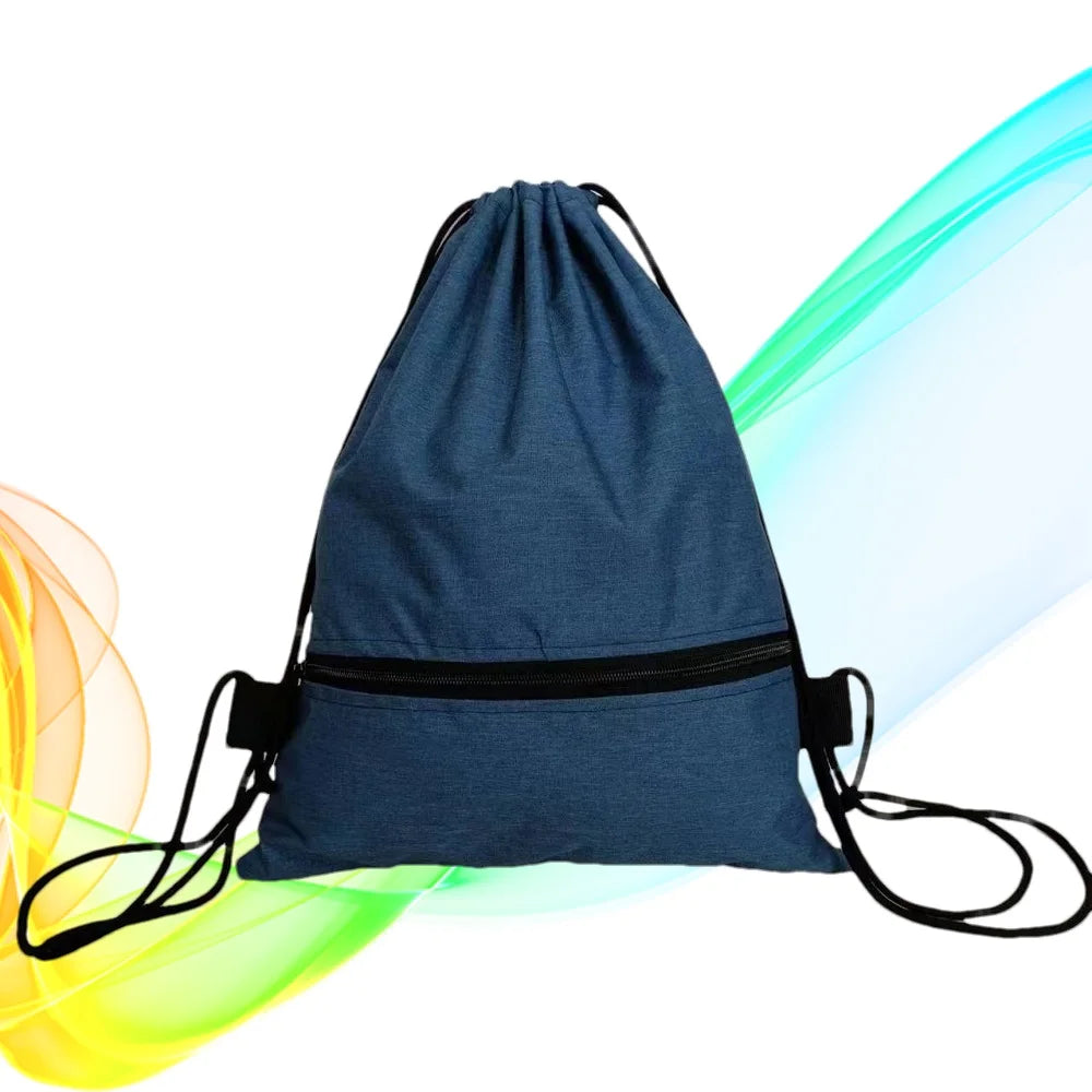 Foldable Drawstring Backpack, Lightweight, Simple and Fashionable Sports Backpack, Unisex Beauty World Shop