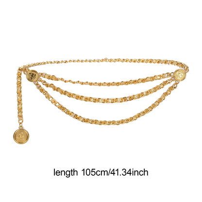 Women's Waist Chain Belt Bridal Wedding Adjustable Tassel Body Jewelry Fashion Accessories for Party Carnival Holiday Beauty World Shop