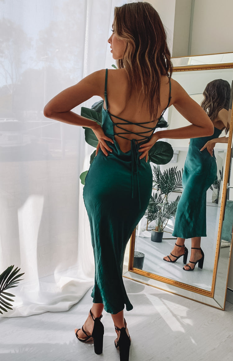 Amaryllis Dress Emerald BB Exclusive