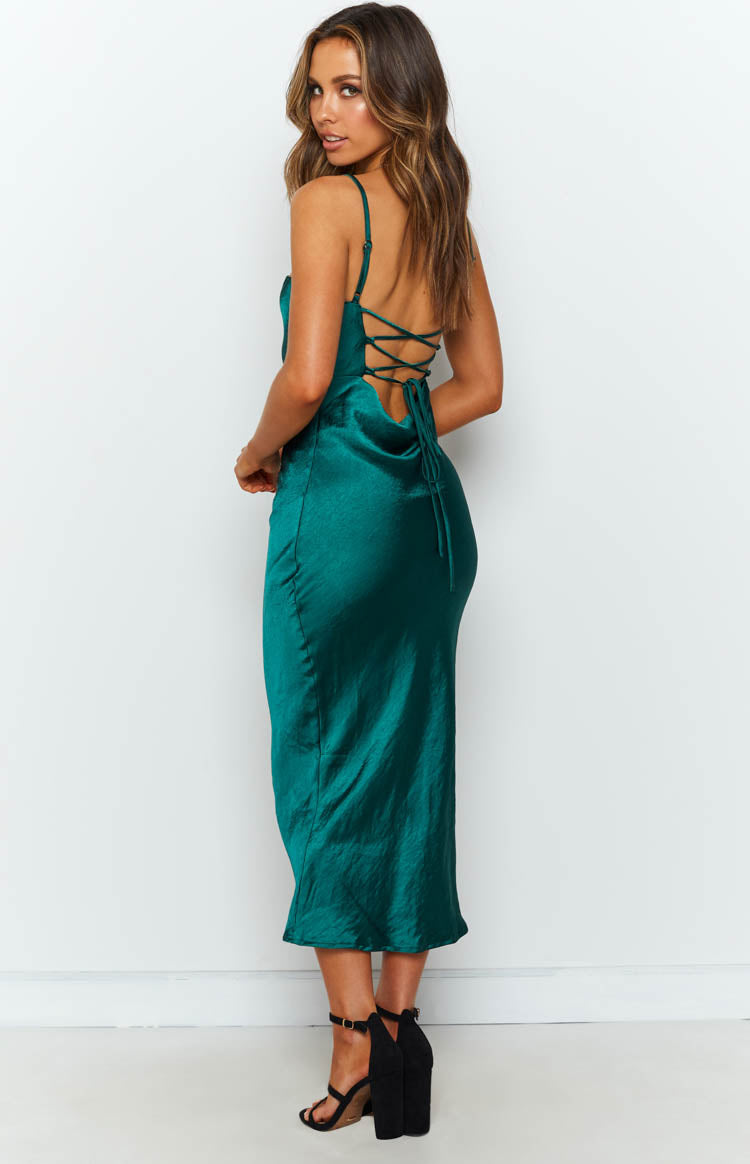 Amaryllis Dress Emerald BB Exclusive