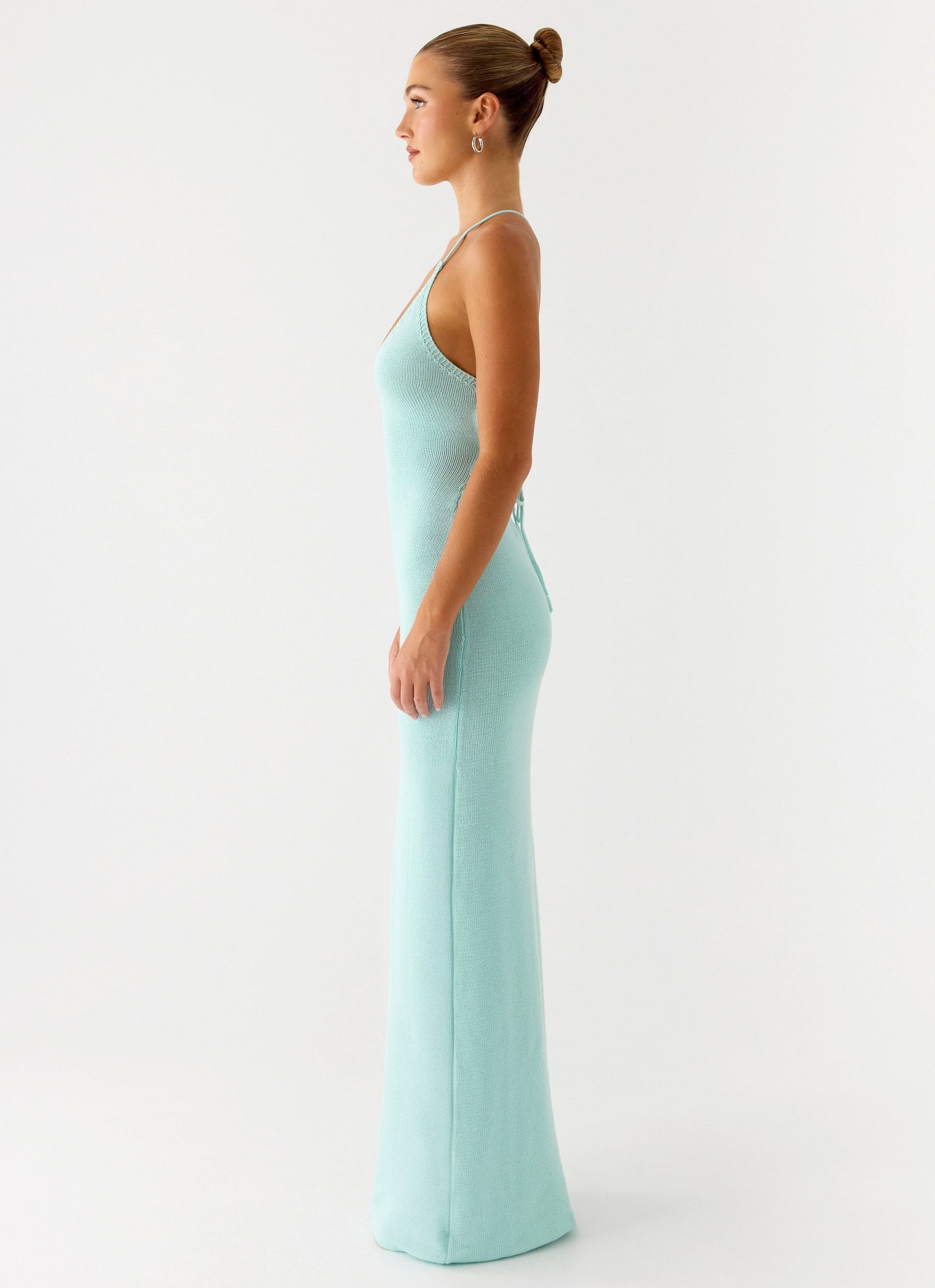 Amaya Knit Maxi Dress - Aqua Peppermayo Exclusive