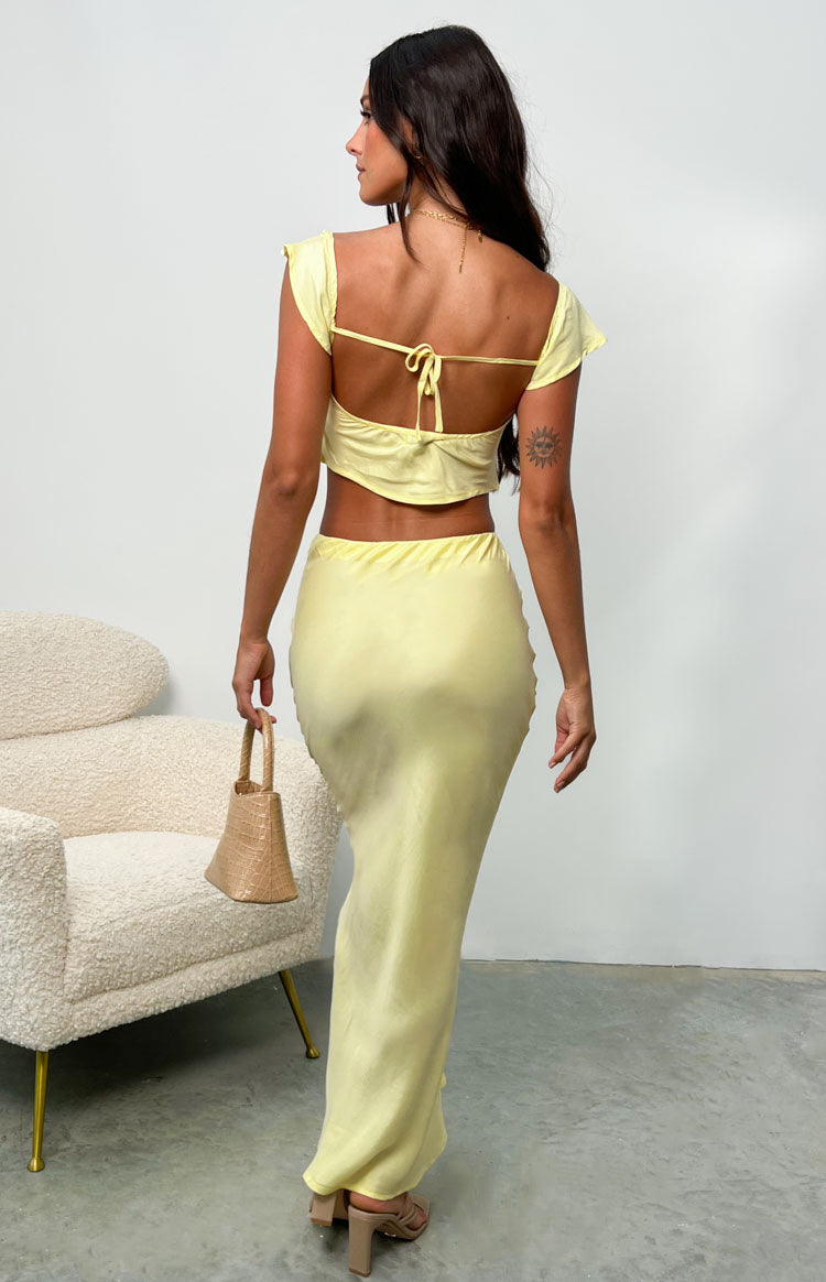 Anna Yellow Maxi Skirt BB Exclusive