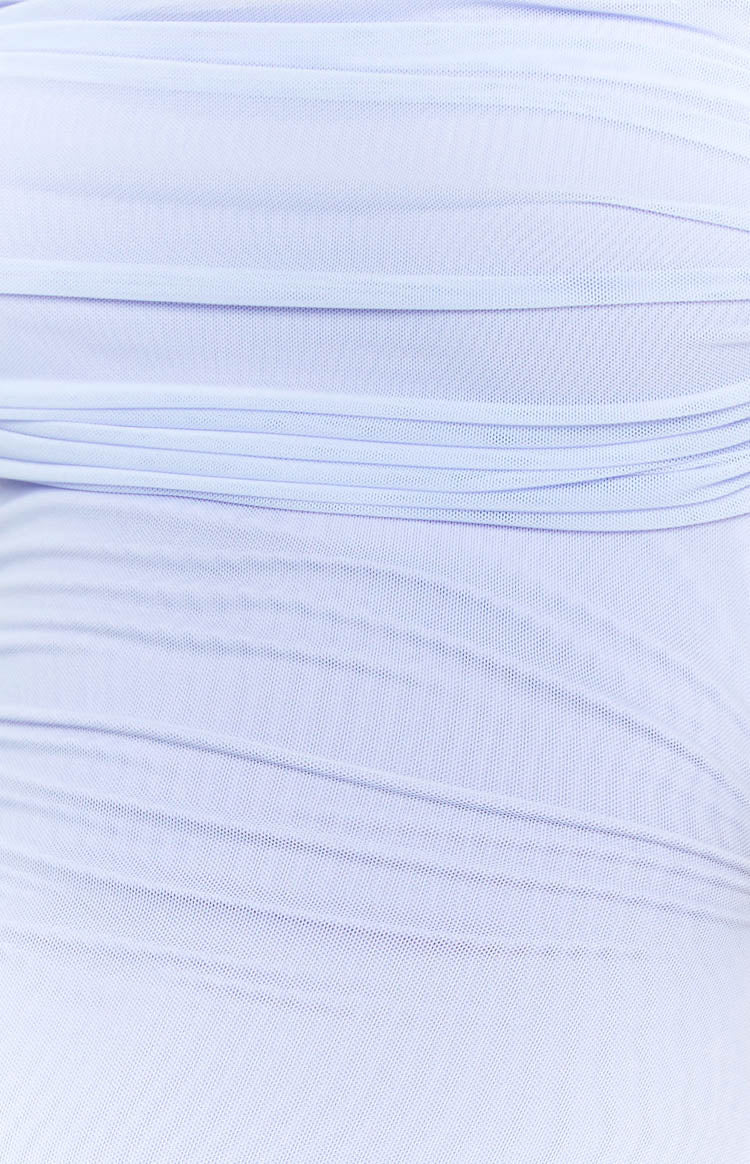 Beverley Lilac Mesh Maxi Dress BB Exclusive