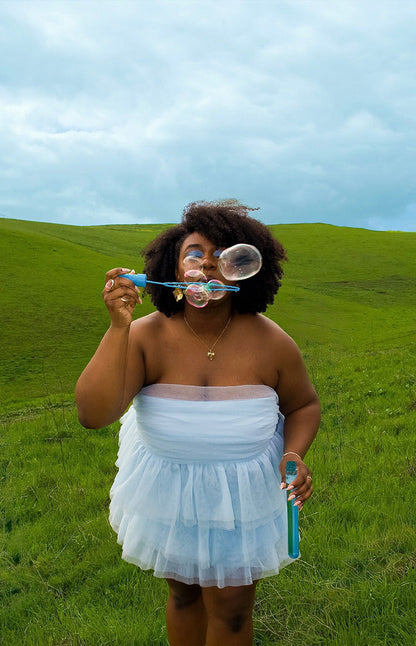 Birthday Girl Blue Mini Party Dress BB Exclusive