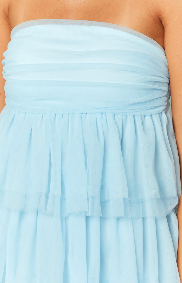 Birthday Girl Blue Mini Party Dress BB Exclusive