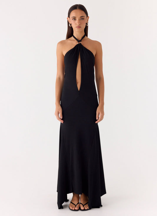 Brynlee Maxi Dress - Black Peppermayo Exclusive