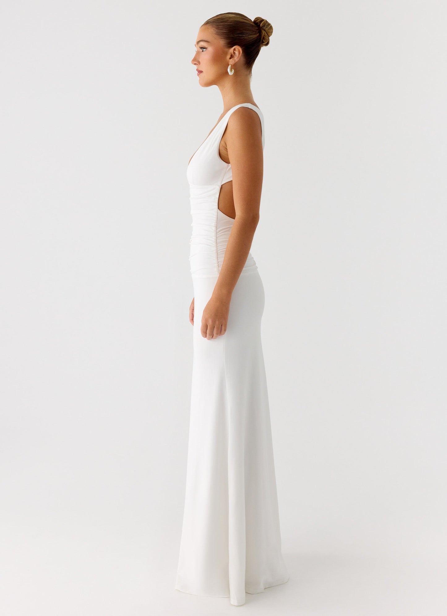 Cherry Sky Maxi Dress - White Peppermayo Exclusive