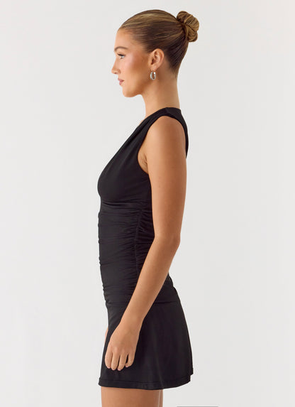 Cherry Sky Mini Dress - Black Peppermayo Exclusive