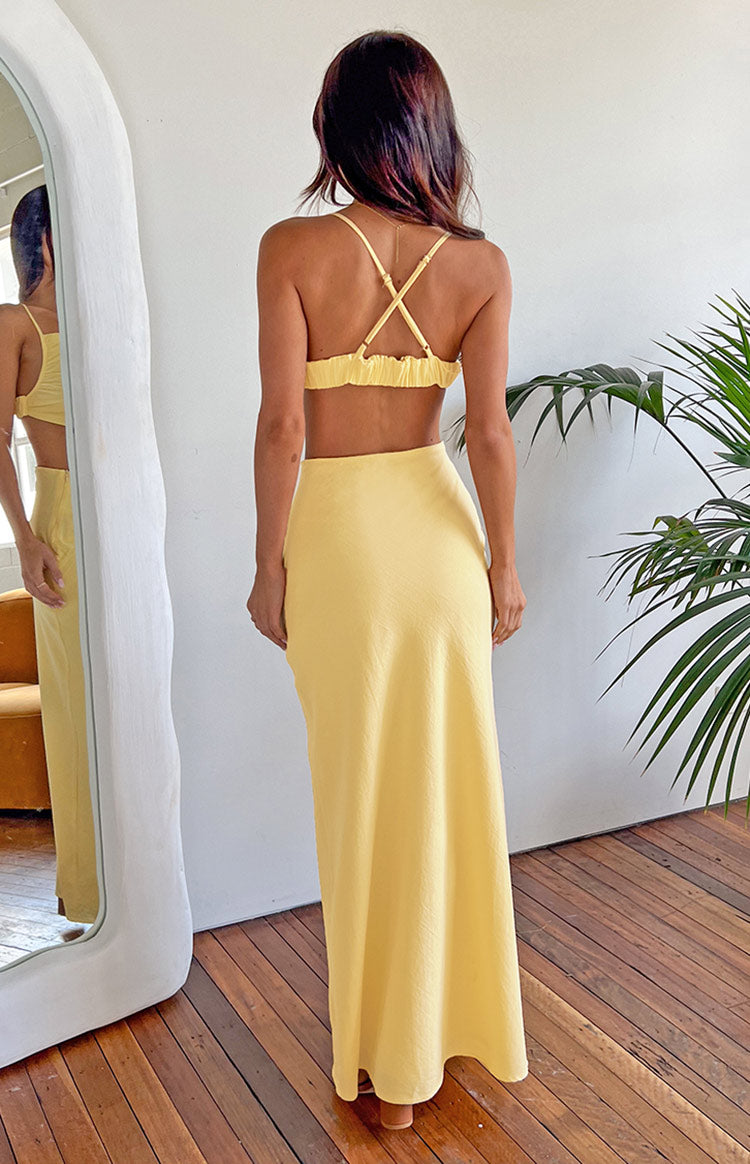Cindy Yellow Maxi Dress BB Exclusive