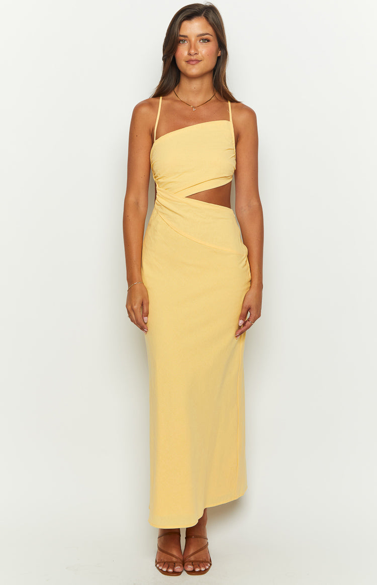 Cindy Yellow Maxi Dress BB Exclusive