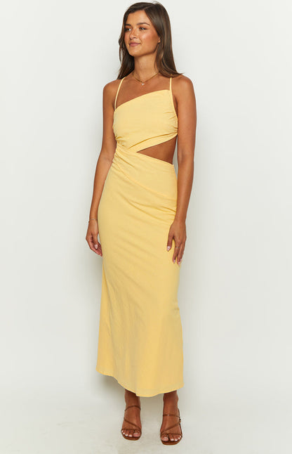 Cindy Yellow Maxi Dress BB Exclusive