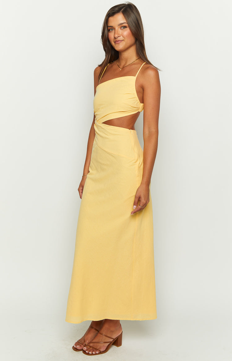 Cindy Yellow Maxi Dress BB Exclusive