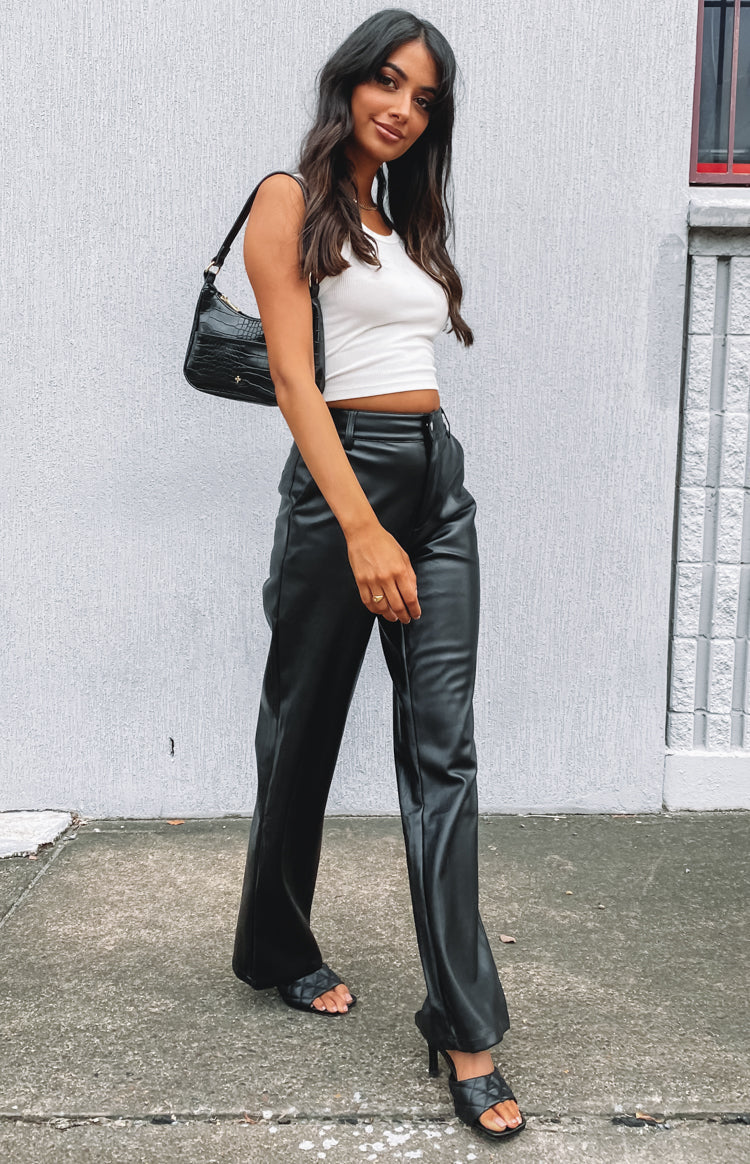 Cool Shade PU Pants Black BB Exclusive