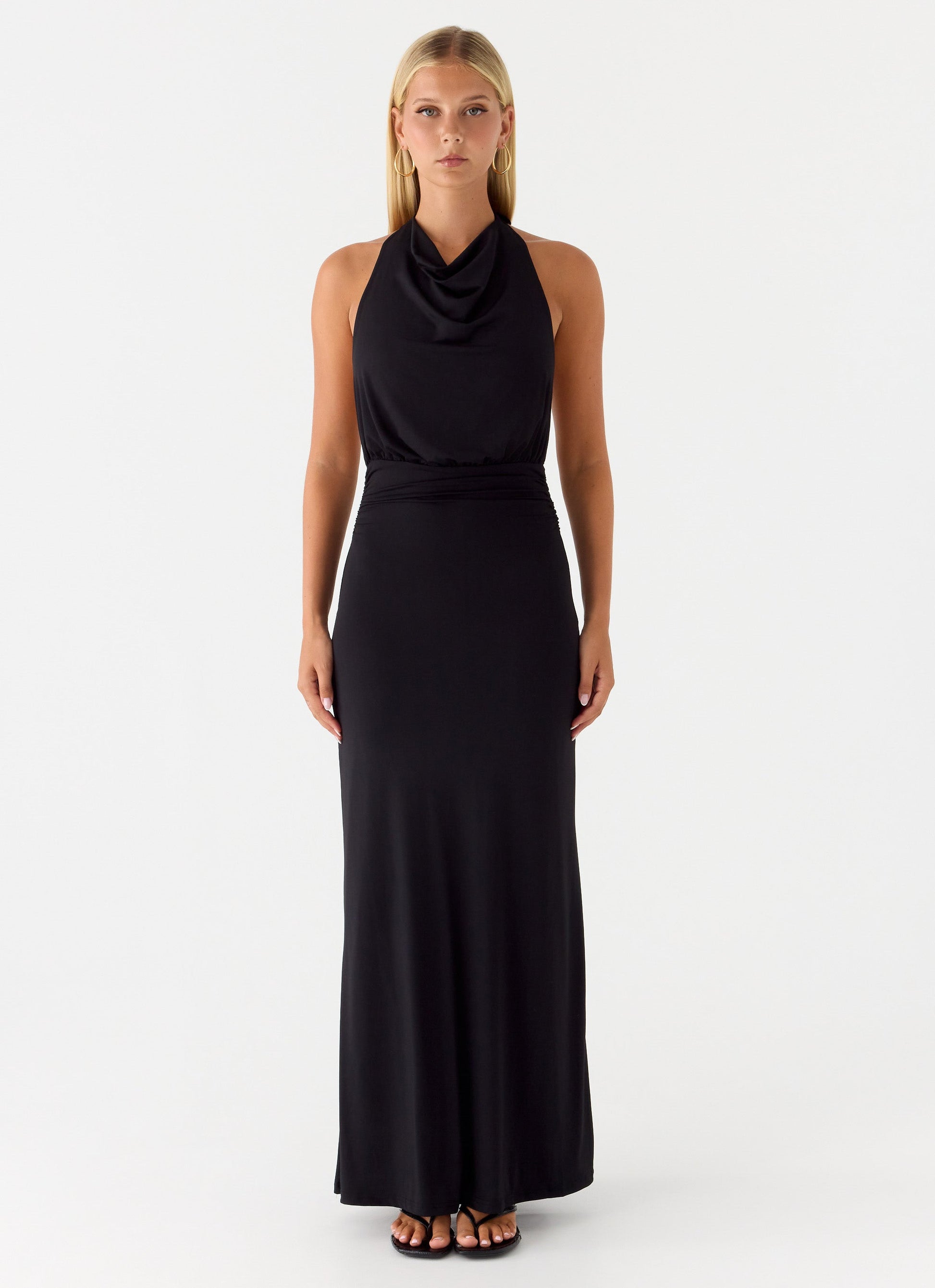 Crazy Over Me Maxi Dress - Black Peppermayo Exclusive