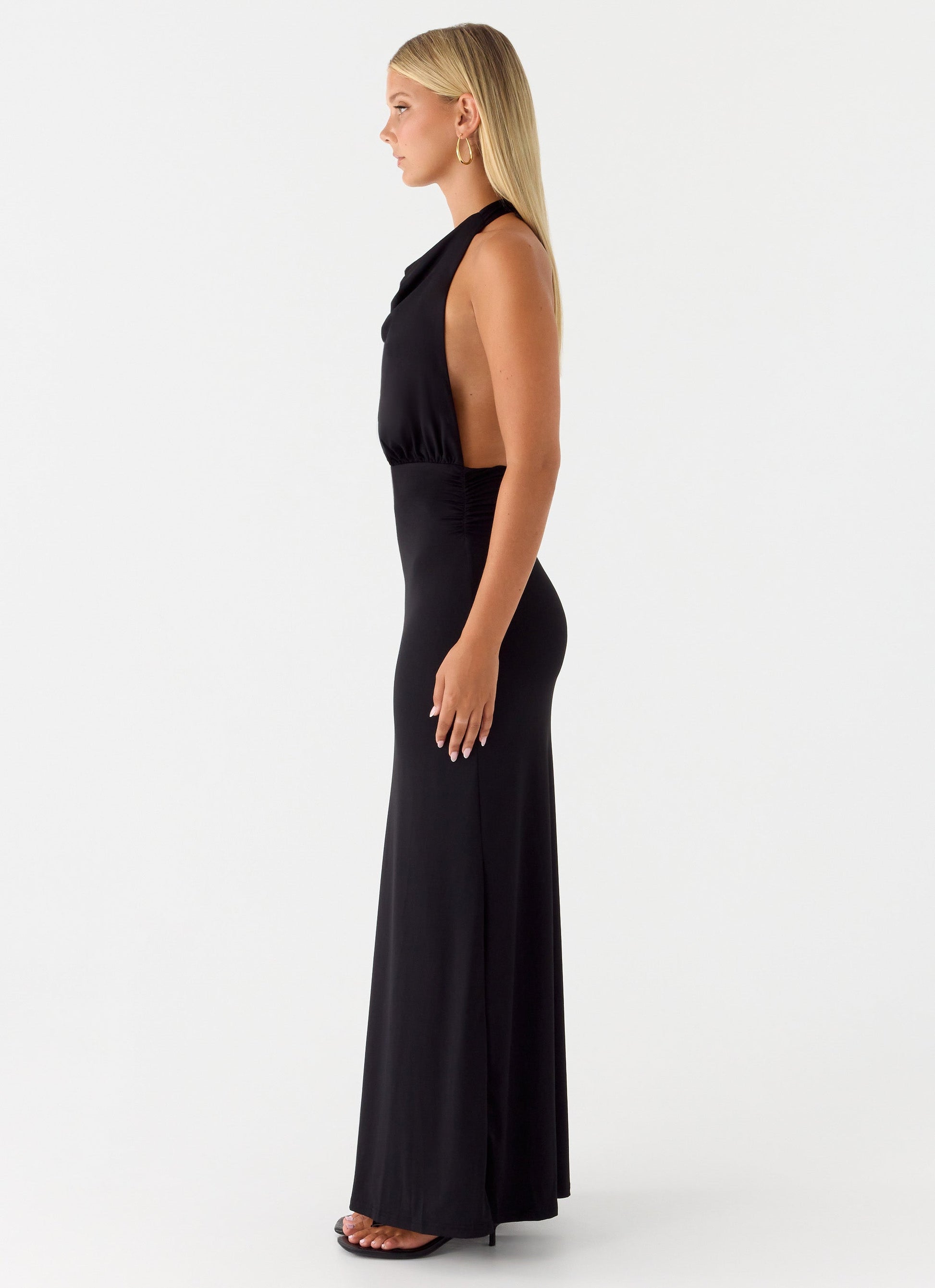 Crazy Over Me Maxi Dress - Black Peppermayo Exclusive