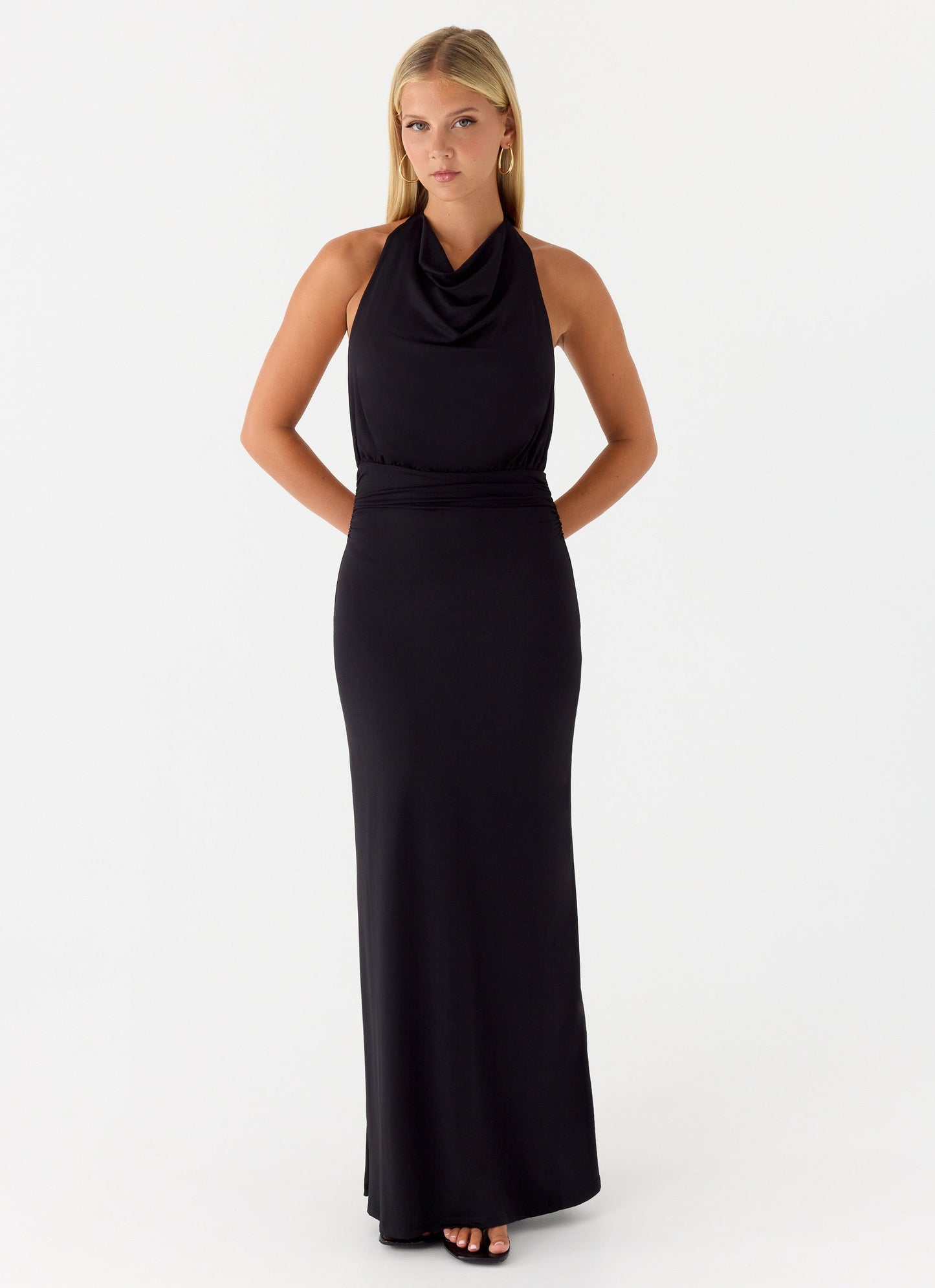 Crazy Over Me Maxi Dress - Black Peppermayo Exclusive